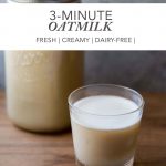 Be your own barista and DIY oatmilk. How to make oatmilk is easy enough that you can whip up a batch anytime the craving strikes.