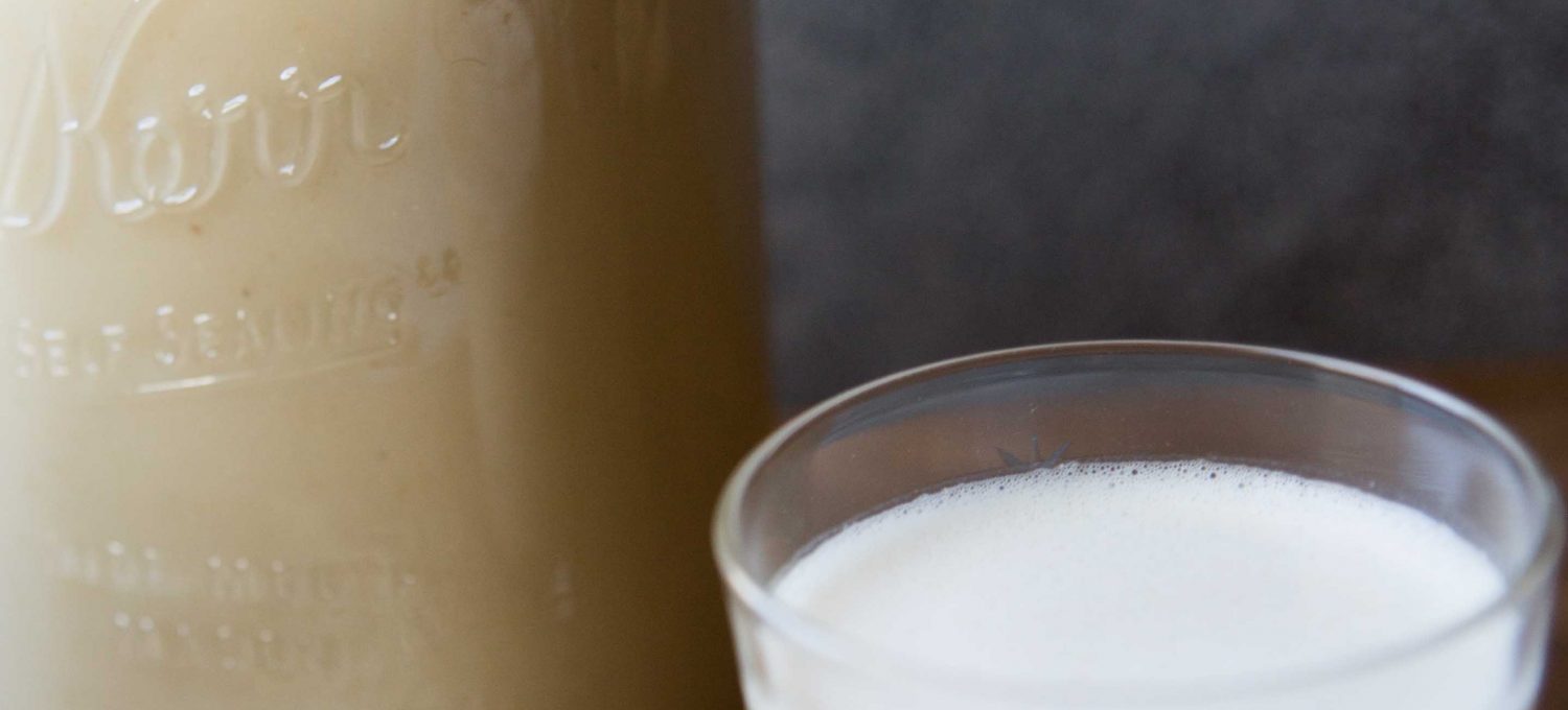 Be your own barista with DIY oat milk.